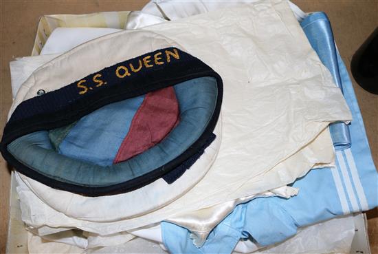 A childs sailors outfit, SS Queen